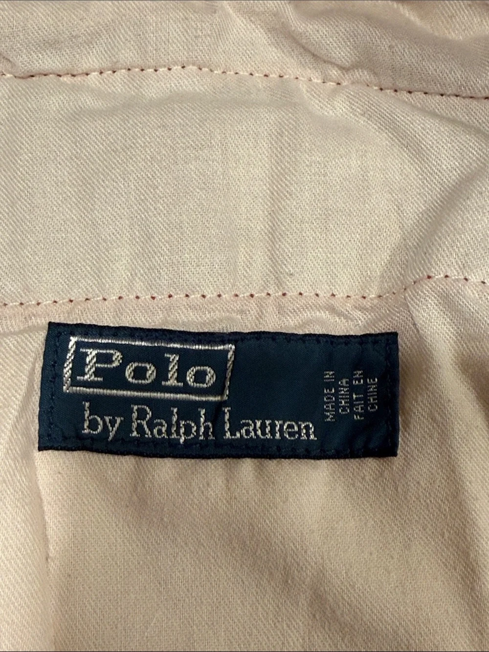 Polo by Ralph Lauren Men's Brick Red Flat Front Chino Shorts Cotton Size 36
